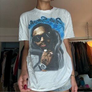 Pop Smoke Graphic White T-Shirt
